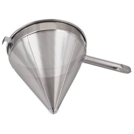 STANTON TRADING Chinese Strainer, 12" Dia., Fi Ne Mesh, Stainless Steel With 1822F